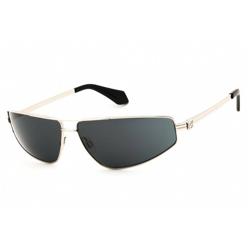 Palm Angels CLAVEY Sunglasses 7207 Silver metal Rectangular